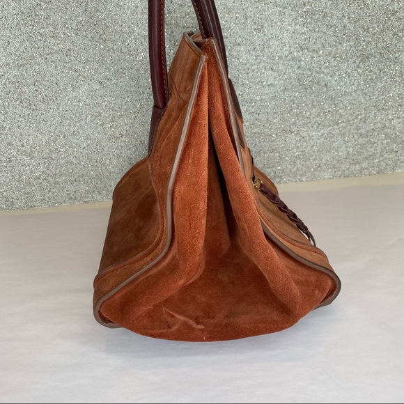 Celine Medium Phantom Medium Luggage Tote Brown Suede - Picture 5 of 16